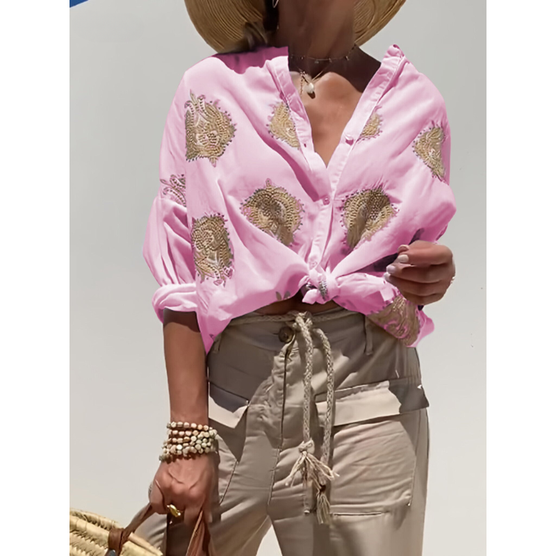 Lightweight Printed Summer Shirt – Relaxed and Chic