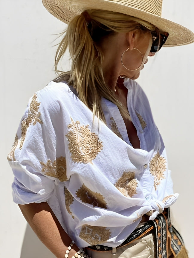 Lightweight Printed Summer Shirt – Relaxed and Chic