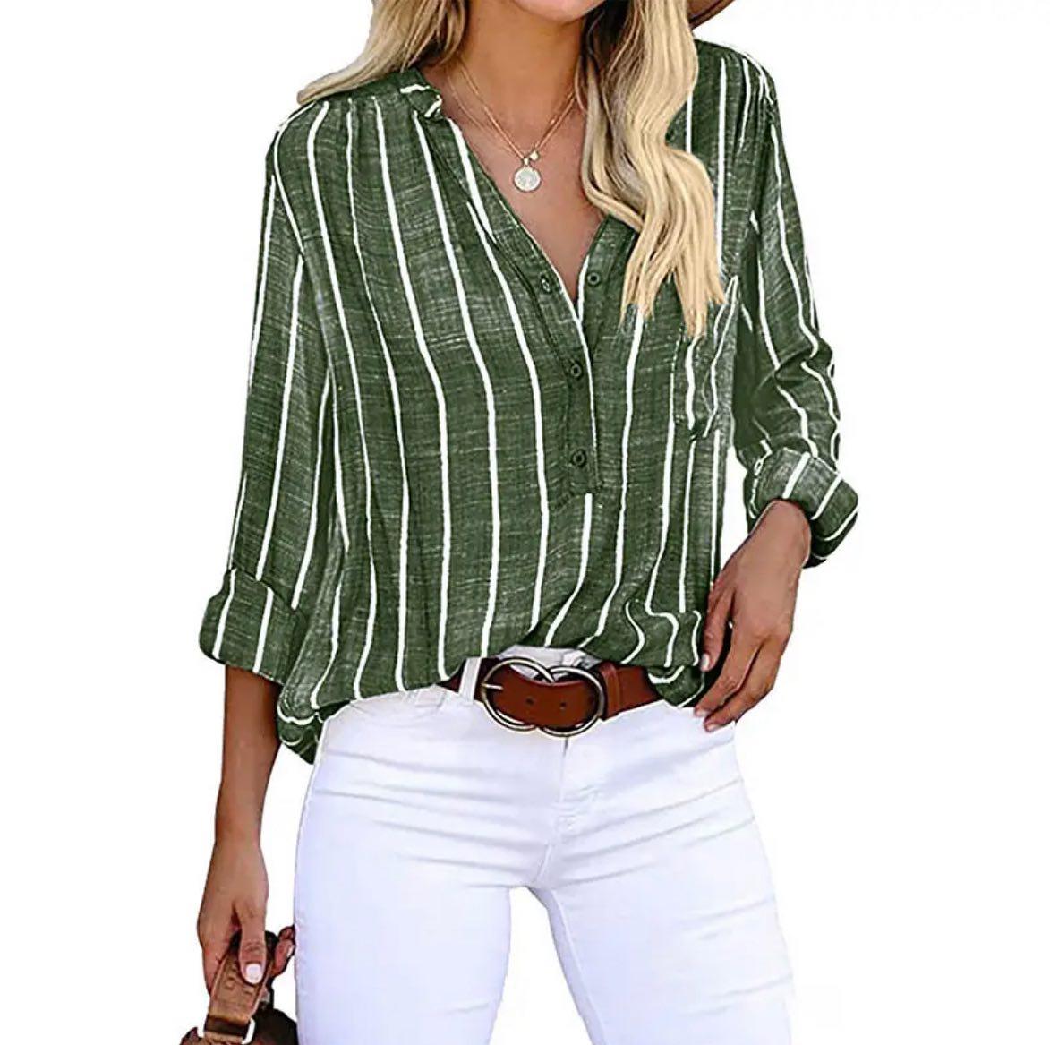 Red Striped Loose Fit Shirt – Bold and Relaxed