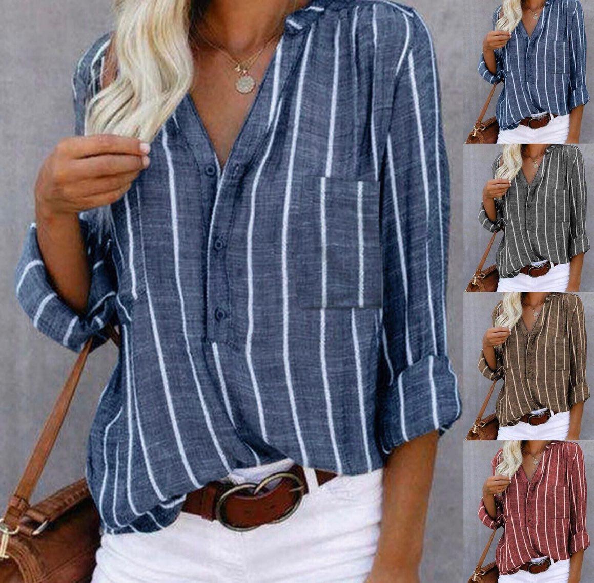 Red Striped Loose Fit Shirt – Bold and Relaxed
