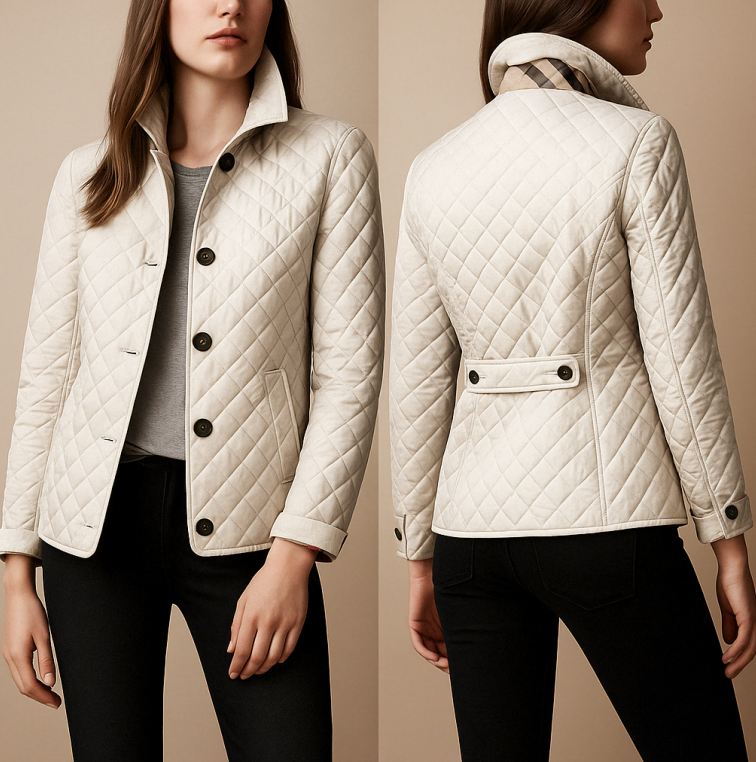 Silk Blend Cotton Jacket – Lightweight and Elegant