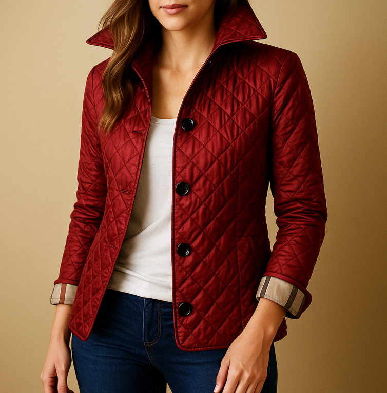 Silk Blend Cotton Jacket – Lightweight and Elegant