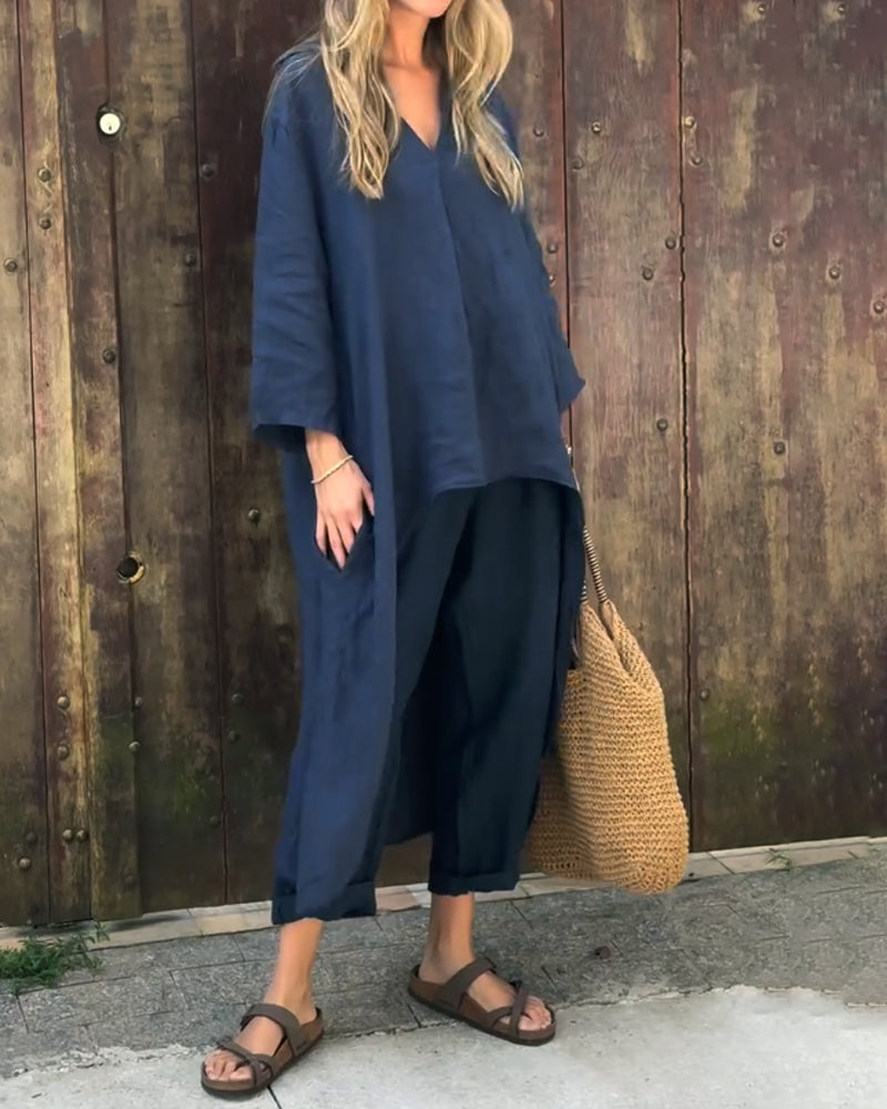 Casual Tunic and Pants Set – Lightweight and Flowing