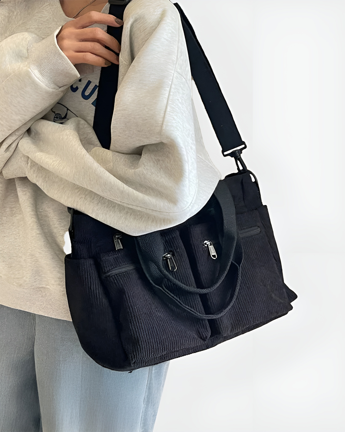 Corduroy Tote Bag – Lightweight and Practical