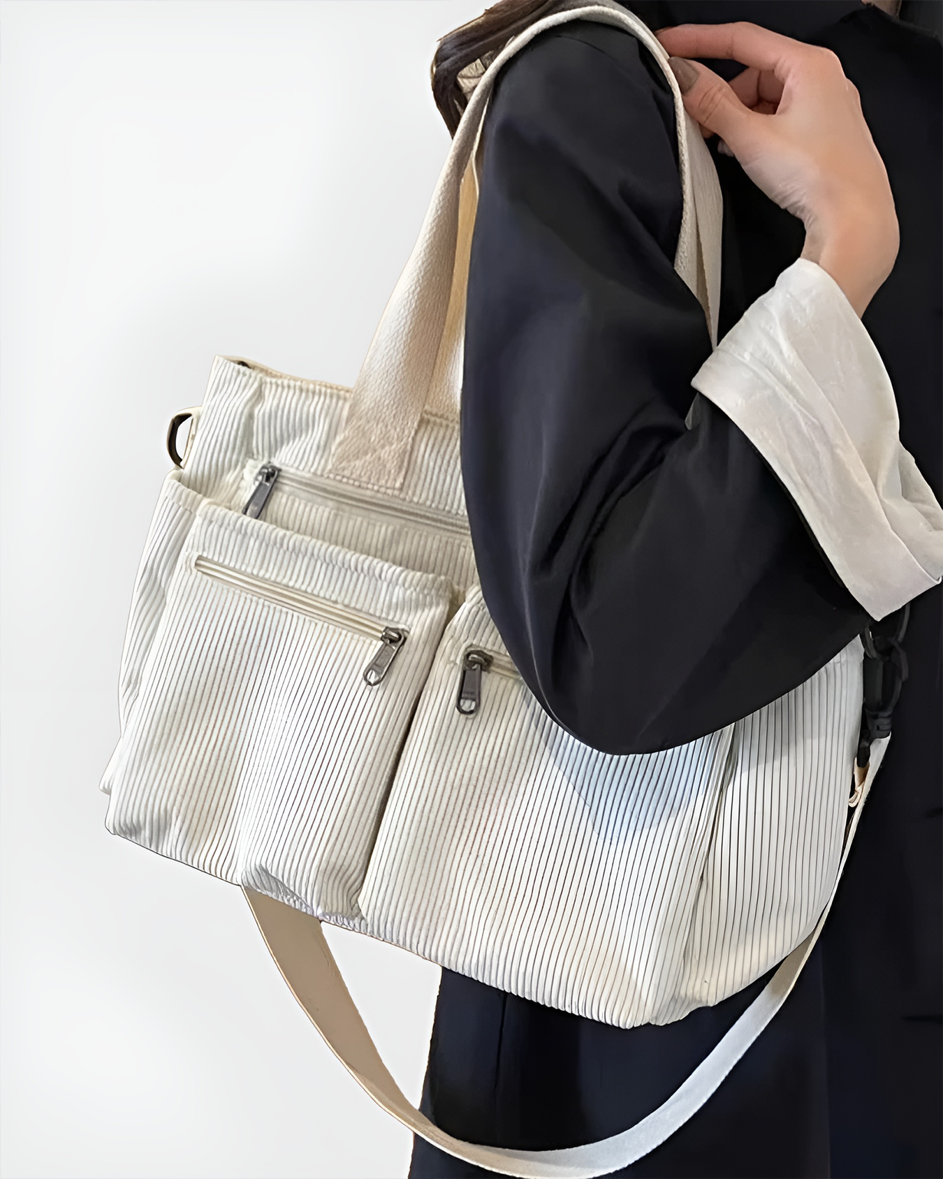 Corduroy Tote Bag – Lightweight and Practical