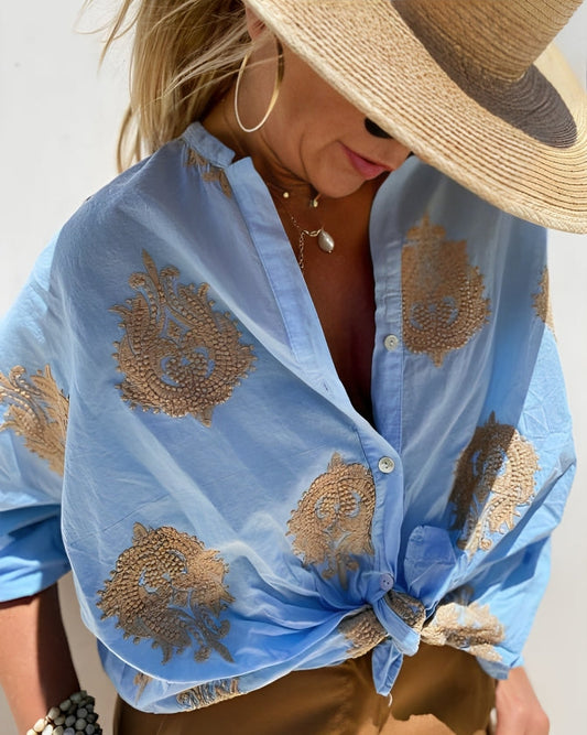 Lightweight Printed Summer Shirt – Relaxed and Chic